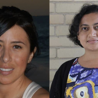 Brisa Teutli and Razima Chowdhury