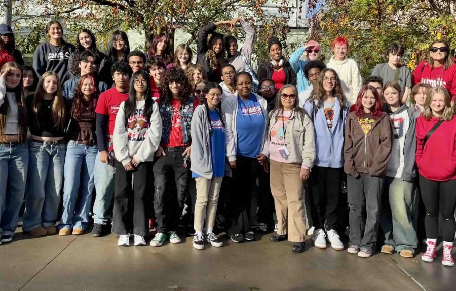 Binghamton High School students and teachers attending WLD 2025