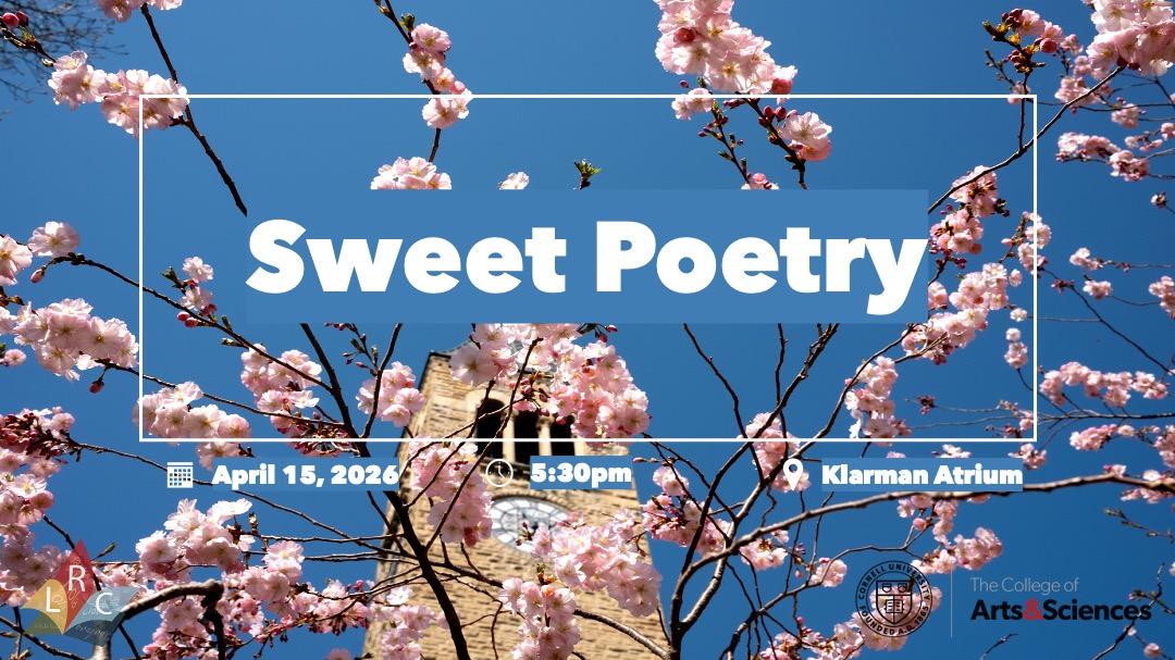 Sweet Poetry 2026 announcement