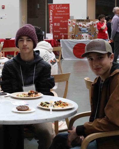 WLD 2025 participants enjoying lunch