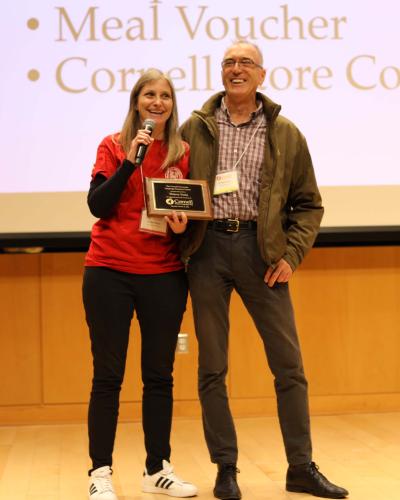 Thierry Torea receiving an award at WLD 2025